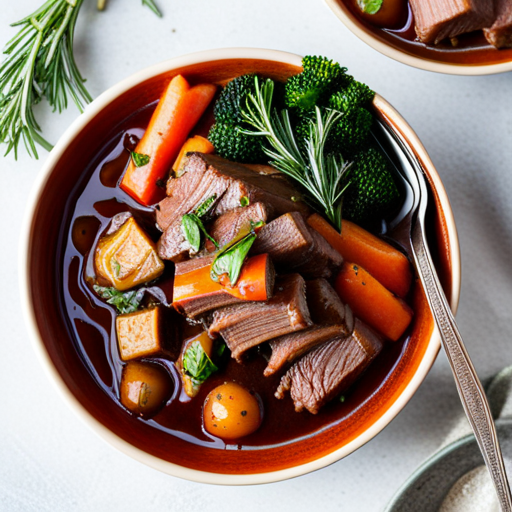 Red Wine Braised Beef