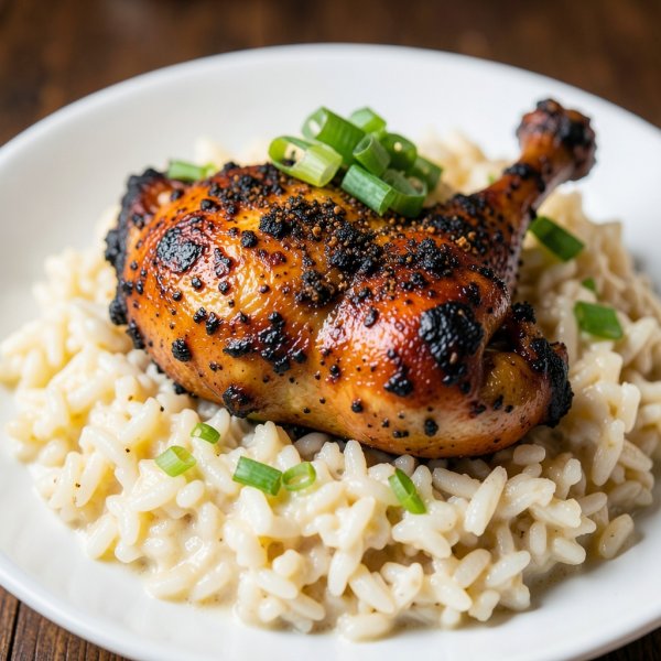 Jamaican Jerk Chicken with Coconut Rice