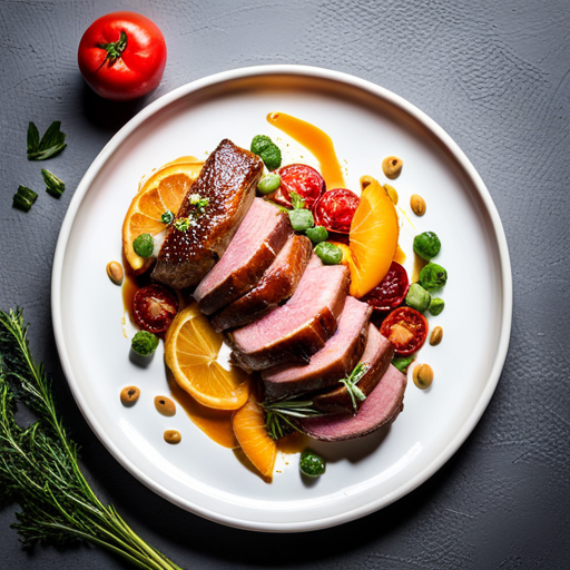 Pan-Seared Duck Breast with Orange Glaze