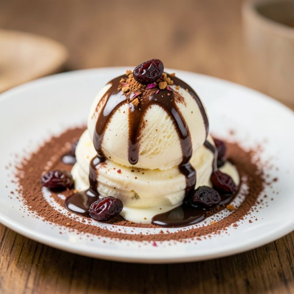 Banana Cream Cheese Cocoa Delight Ice Cream