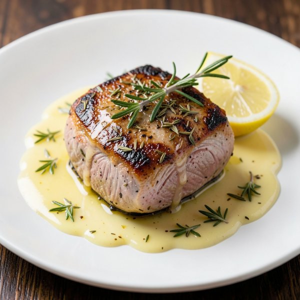Herb-Crusted Pan-Seared Lamb Chop