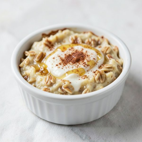Baked Oat Custard
