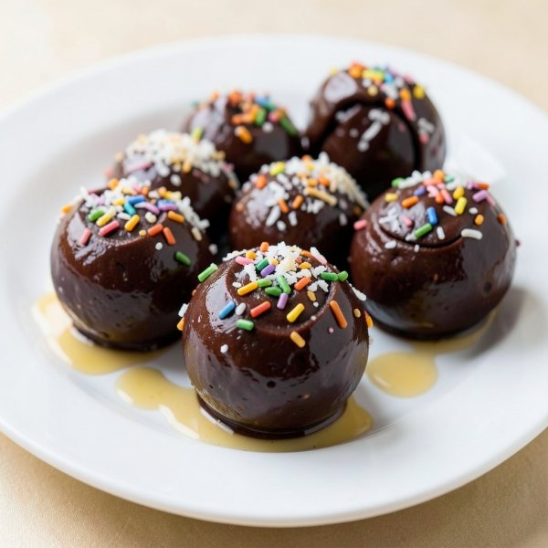 Brigadeiros with Unsweetened Condensed Milk Substitute