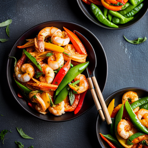 Spicy Shrimp Stir-Fry