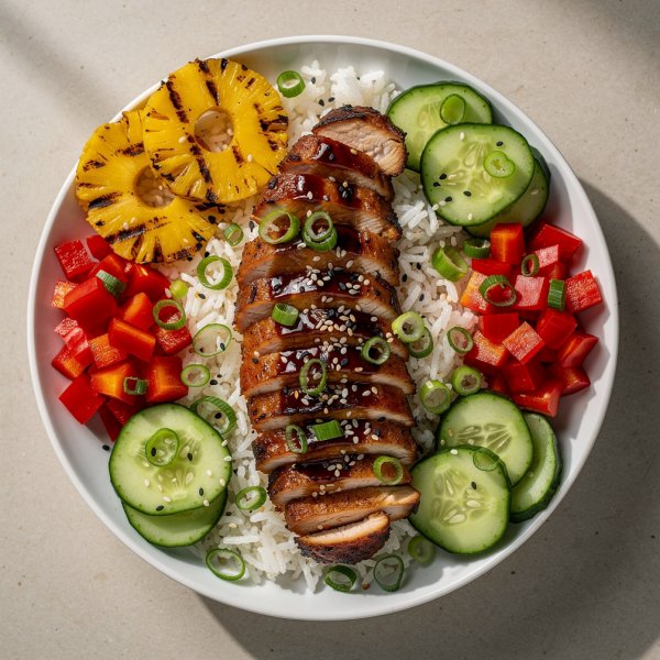 Hawaiian Grilled Teriyaki Chicken Bowl