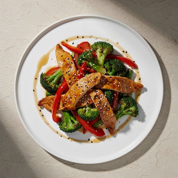 Sesame Ginger Chicken Stir-Fry