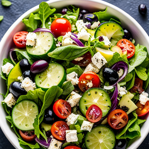 Mediterranean Veggie Salad