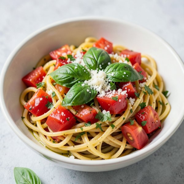 Rustic Tomato Basil Pasta