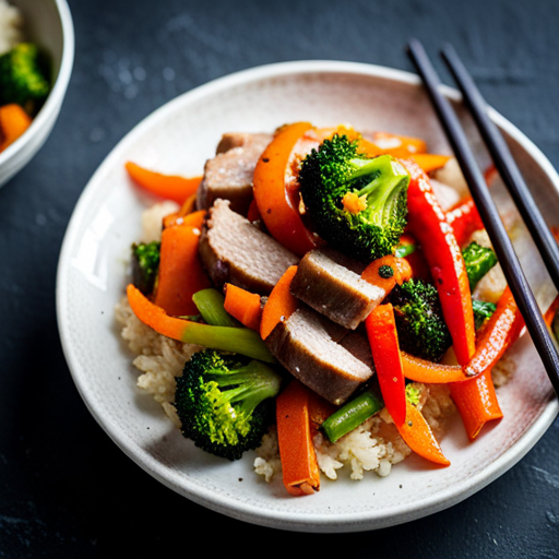 Steamed Pork with Vegetables