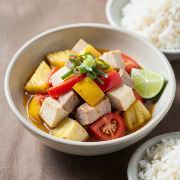 Vietnamese-Style Pineapple, Pork, and Tofu Stir-Fry