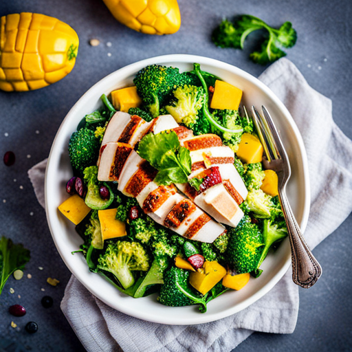 Avocado Broccoli Chicken Salad