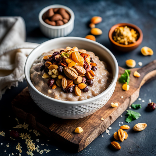 Indian Chocolate Honey Nut Oatmeal