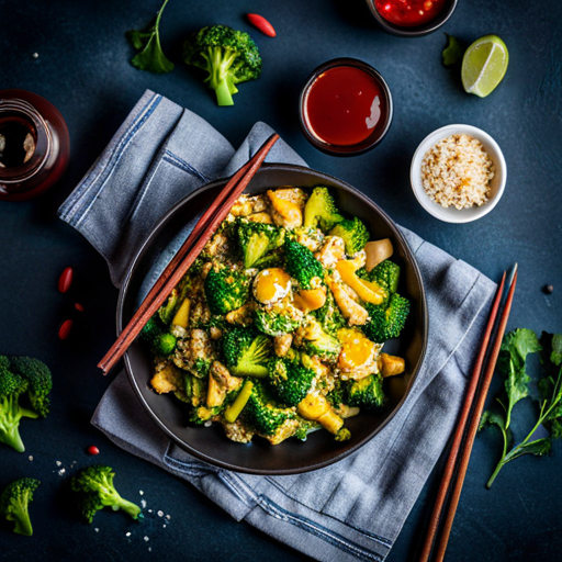 Asian-style Broccoli and Egg Stir-fry