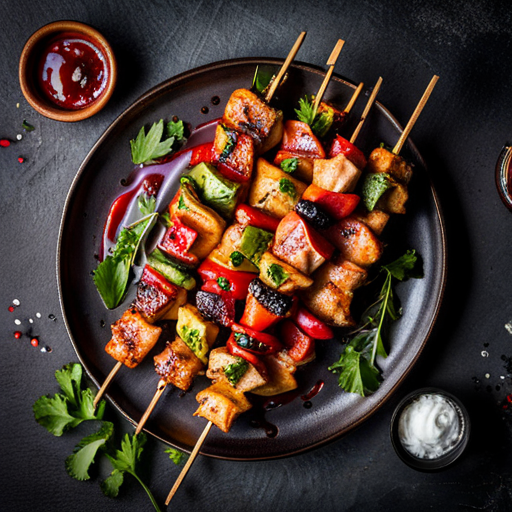 Pickled Chicken Skewers