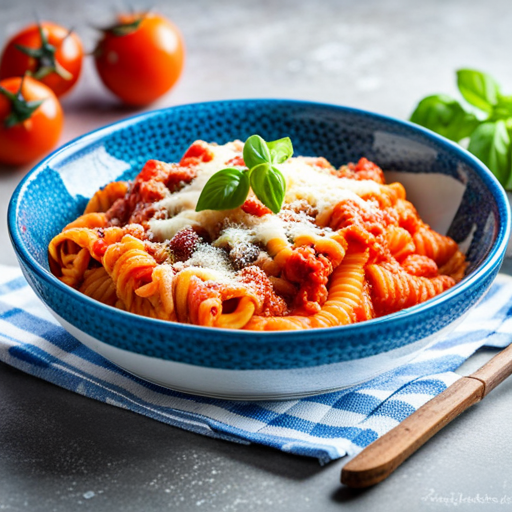 Cheesy Tomato Pasta