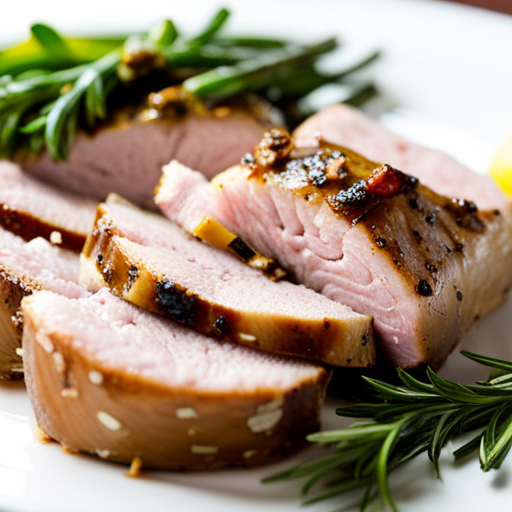 Garlic and Herb Roasted Pork Tenderloin