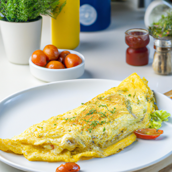 Cheese and Tomato Omelette