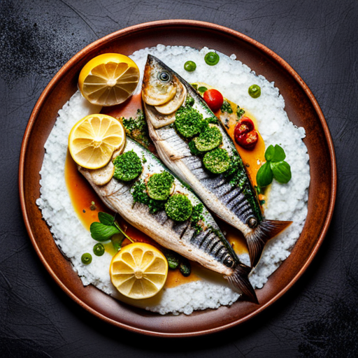 Grilled Mackerel with Lemon and Herbs