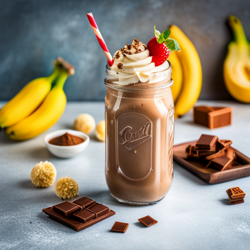 Banana Chocolate Milkshake