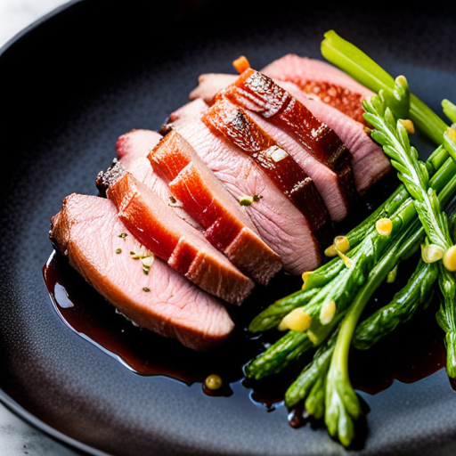 Pan-Seared Duck Breast with Orange Glaze