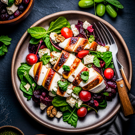 Roasted Grape and Chicken Salad