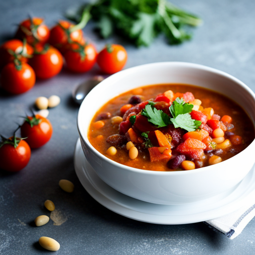 Hearty Tomato and Bean Soup