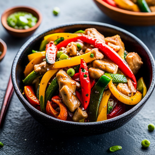 Garlic Ginger Chicken Stir-Fry