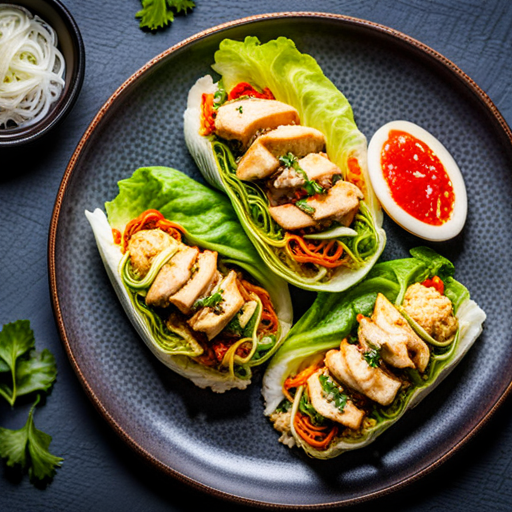 Chinese Chicken Lettuce Wrap