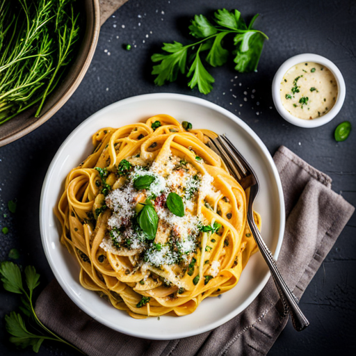 Creamy Garlic Parmesan Pasta