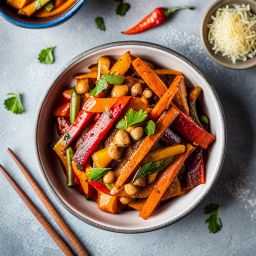 Spicy Carrot Stir-Fry