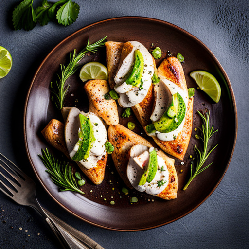 Avocado Stuffed Chicken Breast