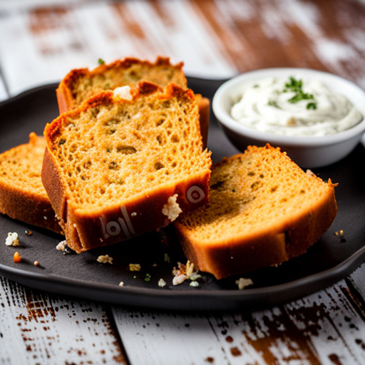 Garlic Carrot Bread Snack