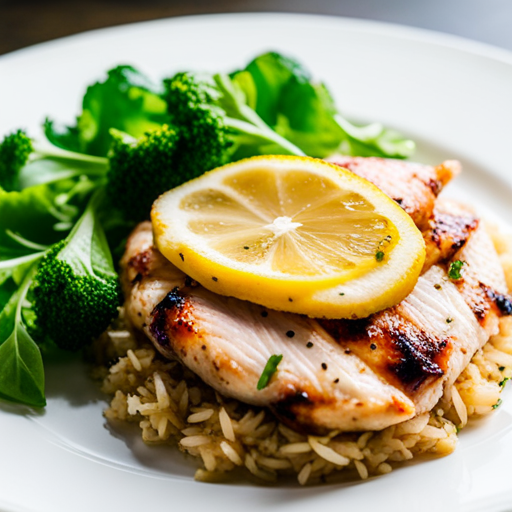 Lemon Herb Chicken with Rice