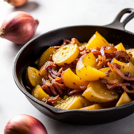 Potato and Onion Skillet