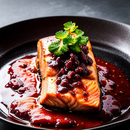 Jam Glazed Salmon