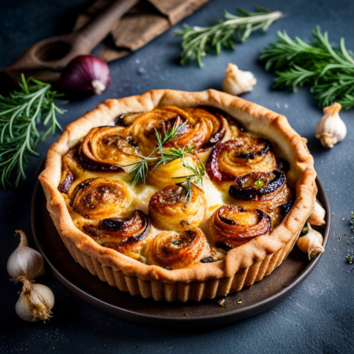 Caramelized Onion and Goat Cheese Tart