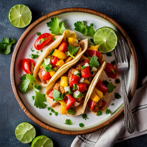 Banana Fish Tacos with Mango Salsa