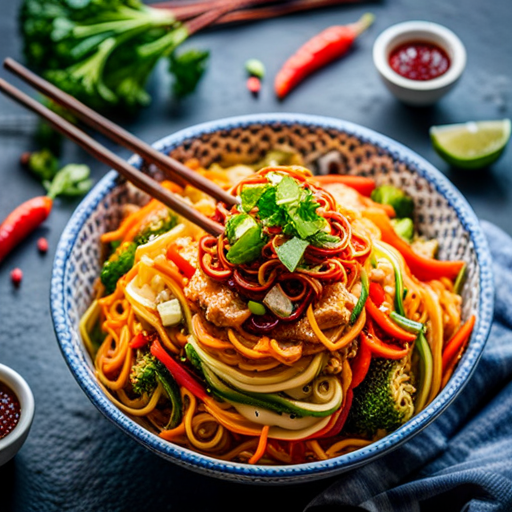 Chinese Crunchy Noodle Salad