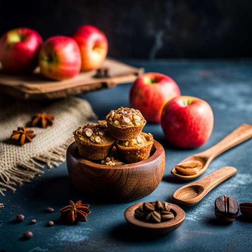 Arab Inspired Apple Oatmeal Coffee Bites