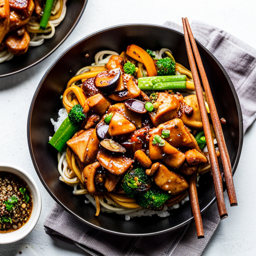 Asian Garlic Ginger Chicken Stir-Fry