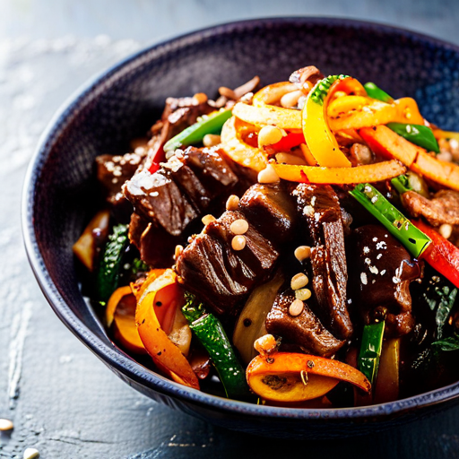 Garlic Lamb Stir-Fry