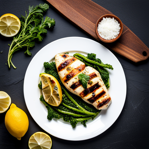 Grilled Lemon Herb Chicken Recipe Cookaifood 