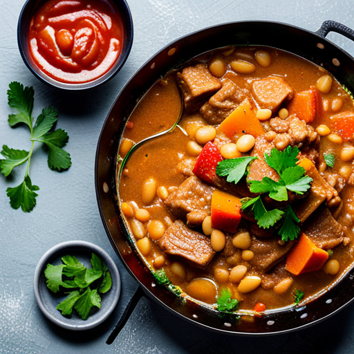 Arab Style Beef and Bean Stew