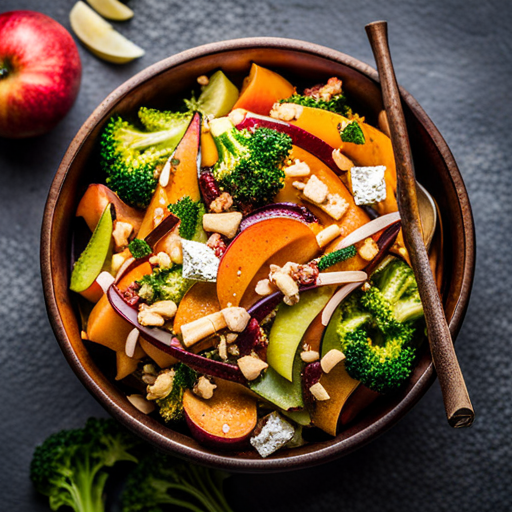 Moroccan Apple and Vegetable Salad