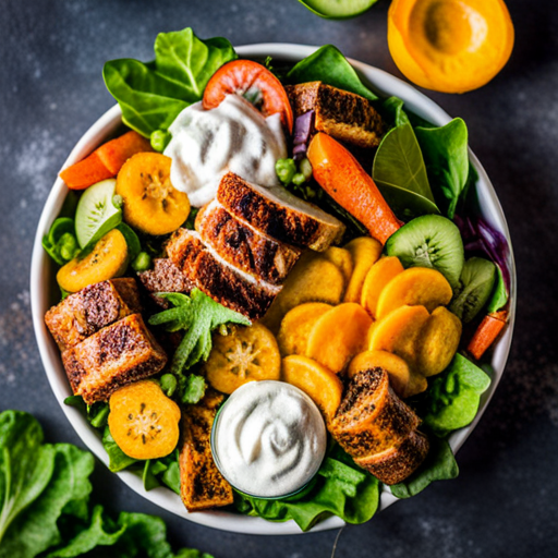 Caribbean Banana Bread Salad