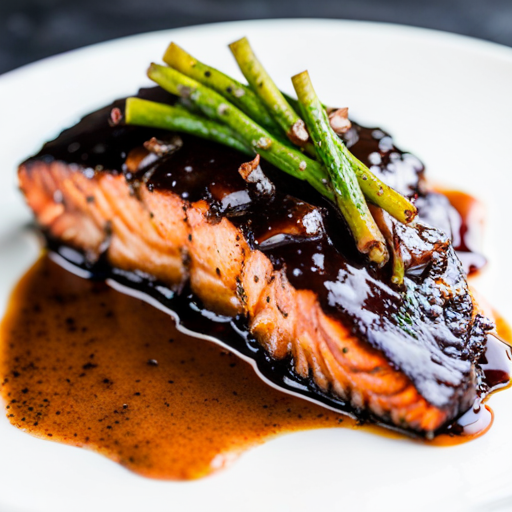 Chocolate Glazed Salmon