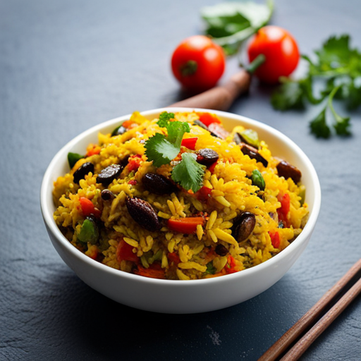 Indian Masala Rice with Vegetables