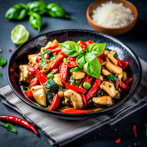 Spicy Thai Basil Chicken