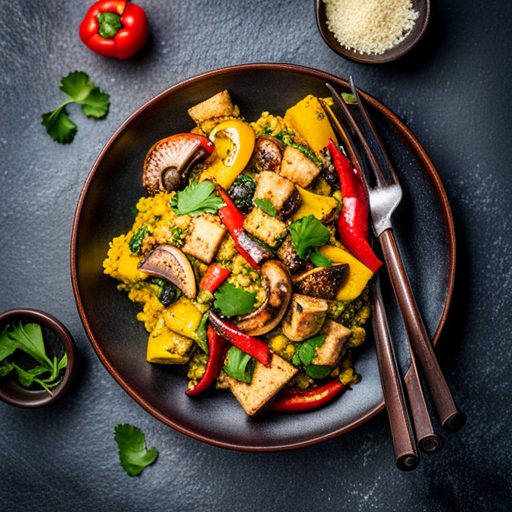 Asian Tofu Scramble