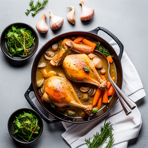 Beer-Braised Chicken